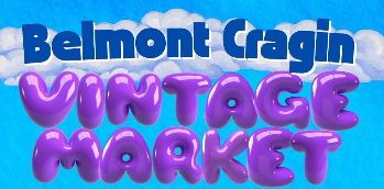 Belmont Cragin Vintage Market short-form banner creative