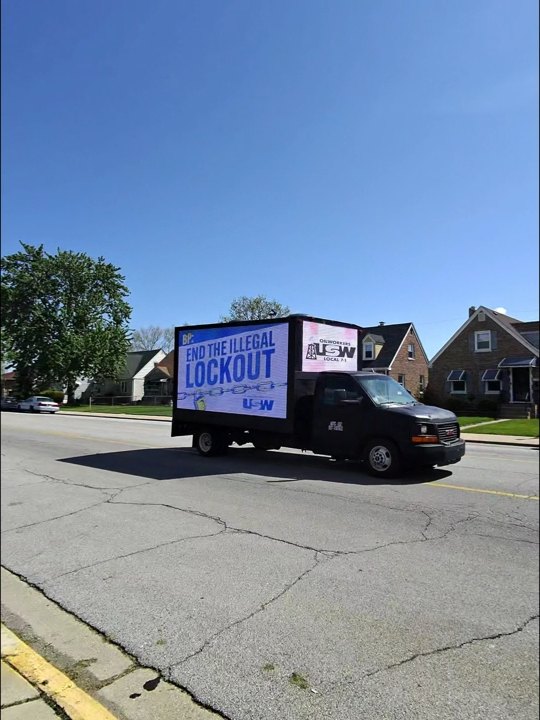 Activation 1 route footage — USW Local 7-1 BP lockout advocacy campaign