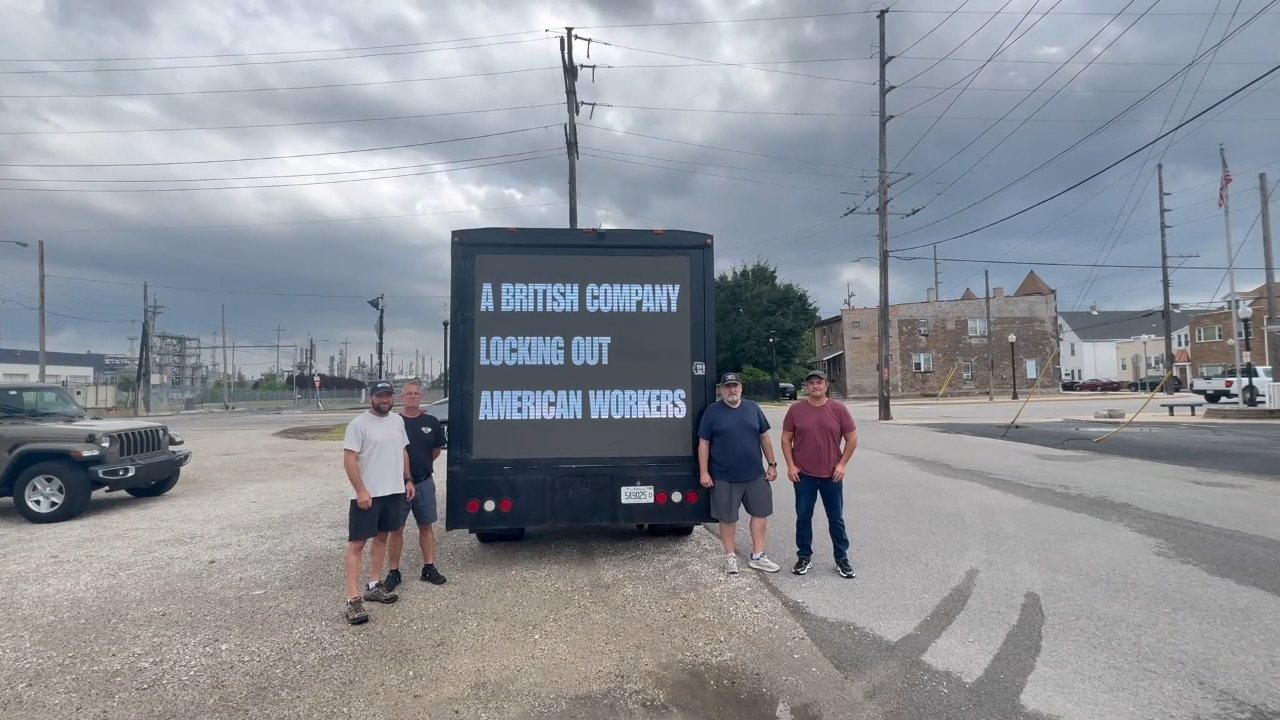 Activation 4 route footage — USW Local 7-1 campaign, second pass